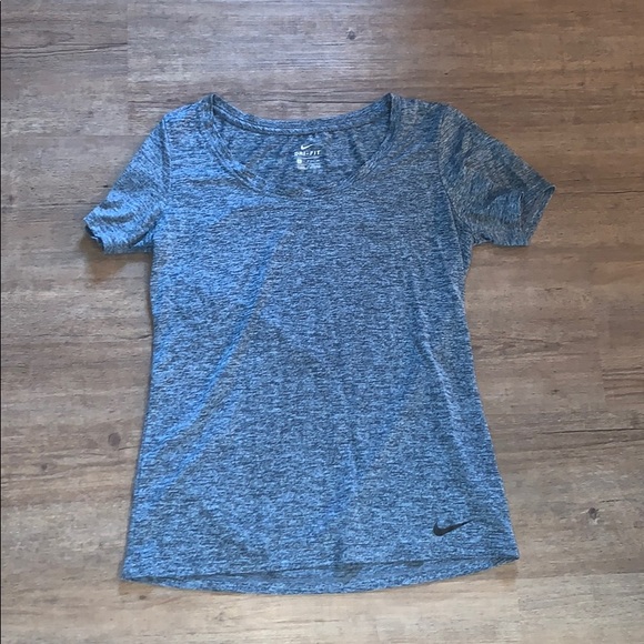 Nike Tops - Nike Dry Fit Navy Blue Running T-Shirt Women’s S